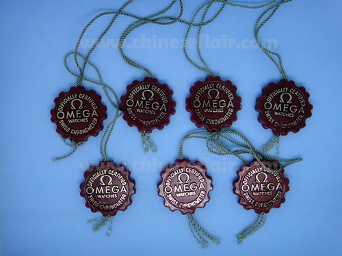 OMEGA WATCH HANG TAG